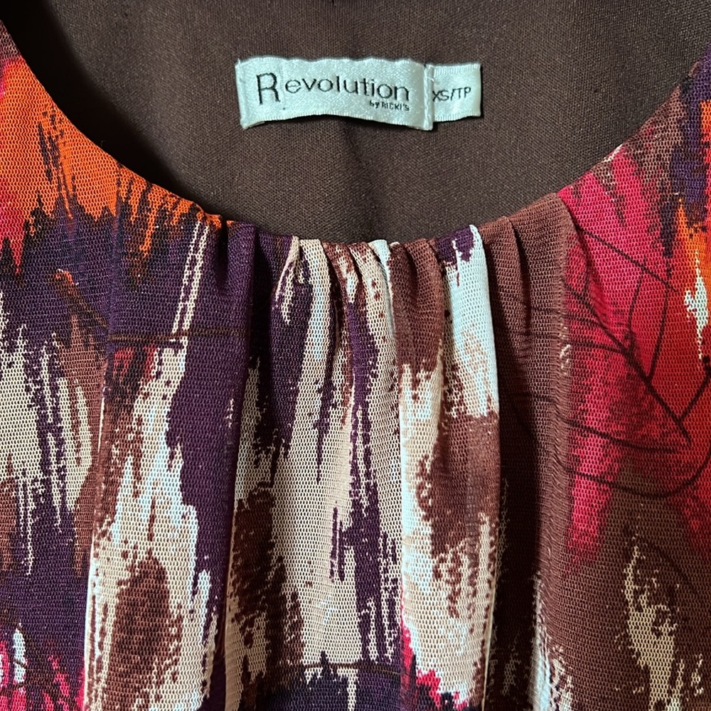 Multi/bright coloured blouse - Picture 2 of 2